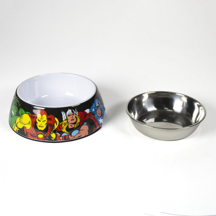 Castron metal antiderapant Marvel 14 cm, 180 ml [5]