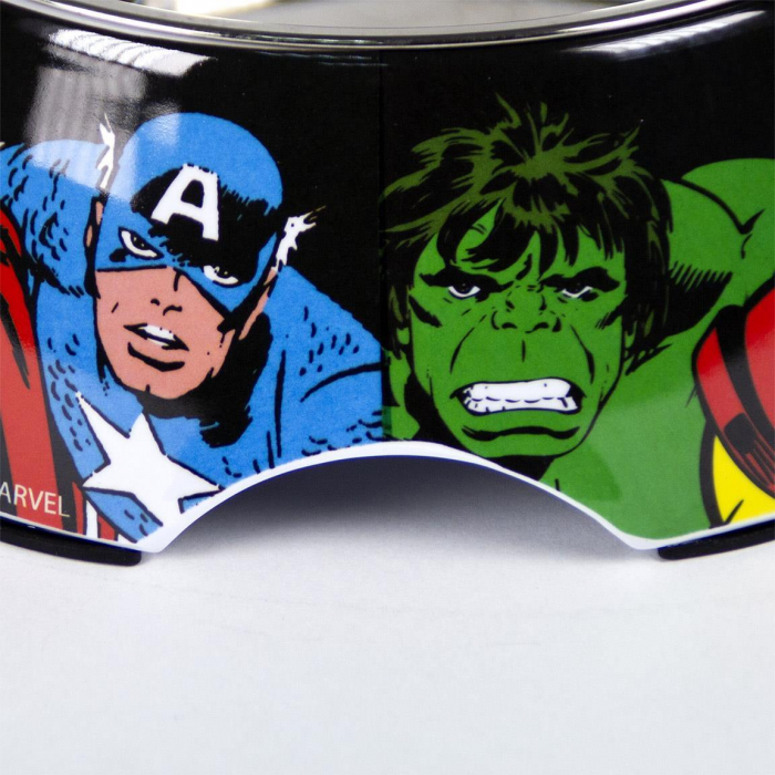 Castron metal antiderapant Marvel 17.5 cm, 410 ml [3]