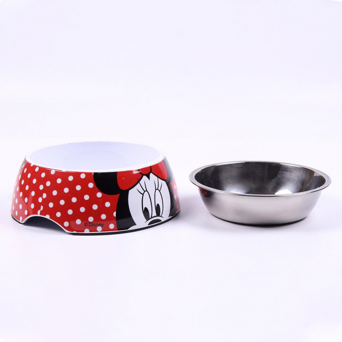 Castron metal antiderapant Minnie Mouse 14 cm, 180 ml [8]