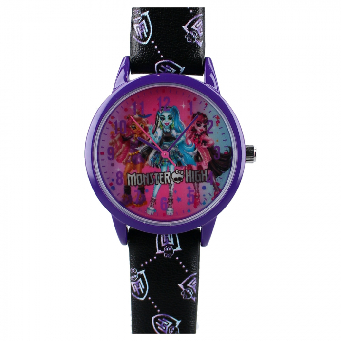 Ceas analogic mana pentru copi, Monster High Kids Time! [3]
