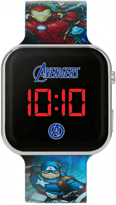 Ceas copii, cu LED Avengers [2]