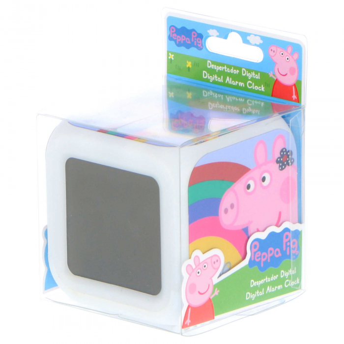 Ceas cu alarma forma cub Peppa Pig 8 cm [8]