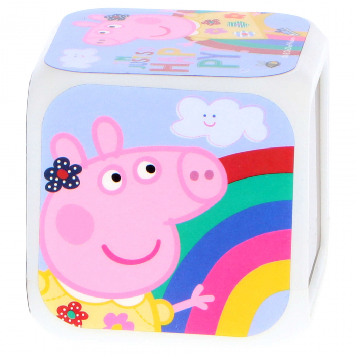 Ceas cu alarma forma cub Peppa Pig 8 cm [6]