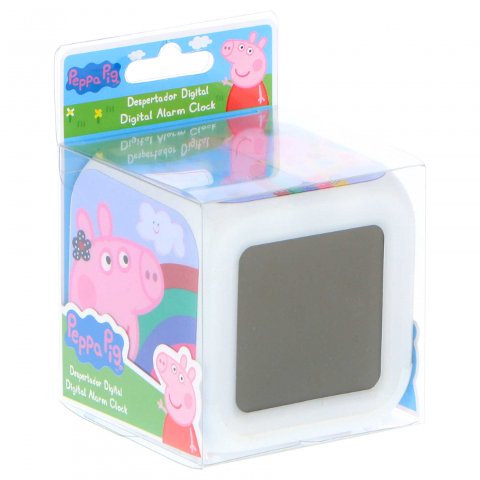 Ceas cu alarma forma cub Peppa Pig 8 cm [7]