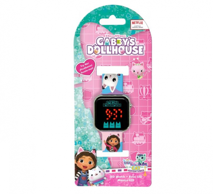 Ceas cu LED Gabby's Dollhouse [2]