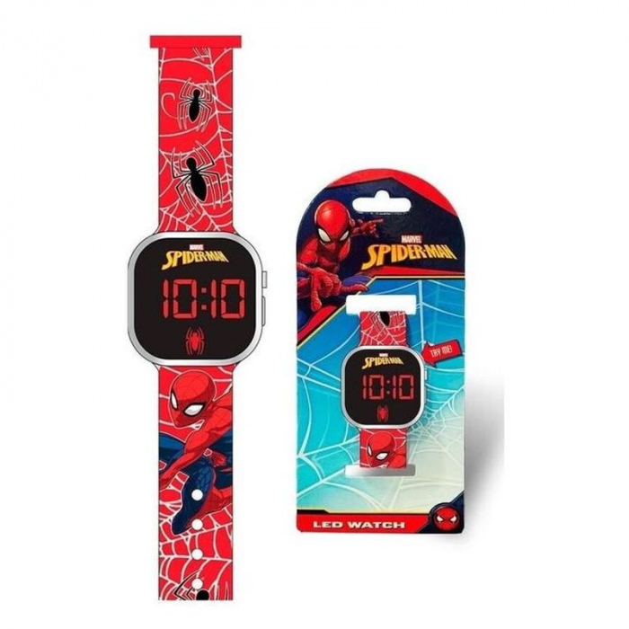 Ceas de mana pentru copii, cu leduri Spiderman [2]