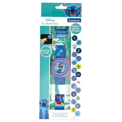 Ceas digital cu proiectie, curea din silicon, Lilo & Stitch [2]