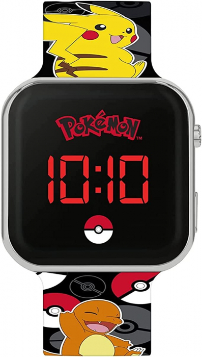 Ceas mana copii, cu leduri Pok├⌐mon Pikachu [7]
