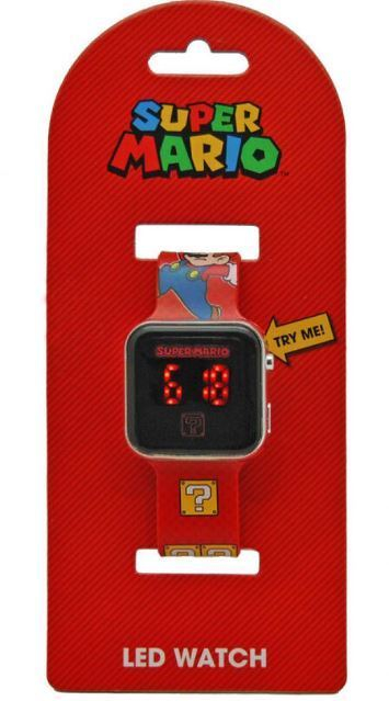 Ceas mana copii, cu leduri Super Mario [3]
