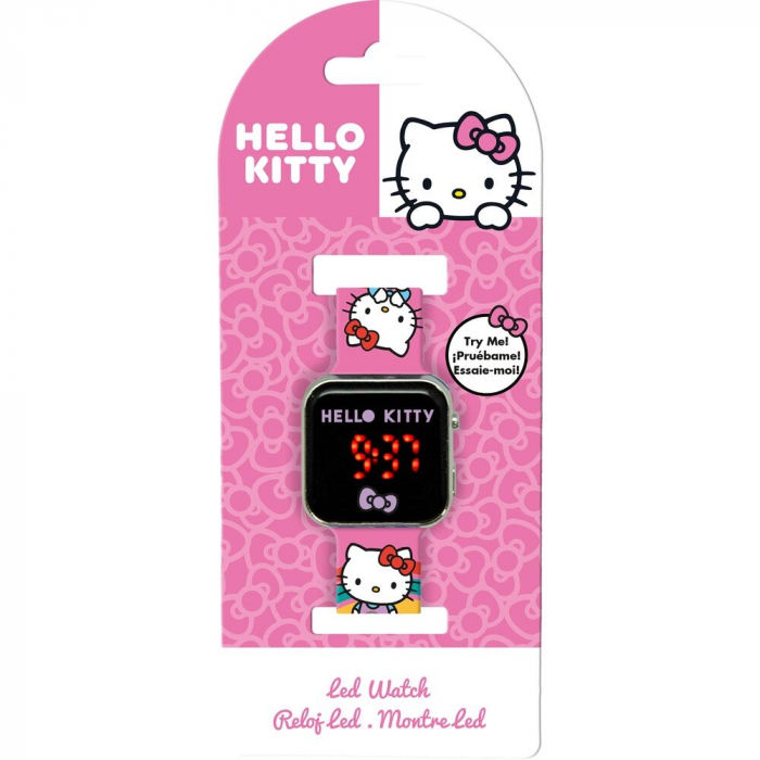 Ceas mana cu LED Hello Kitty si Prietenii [2]