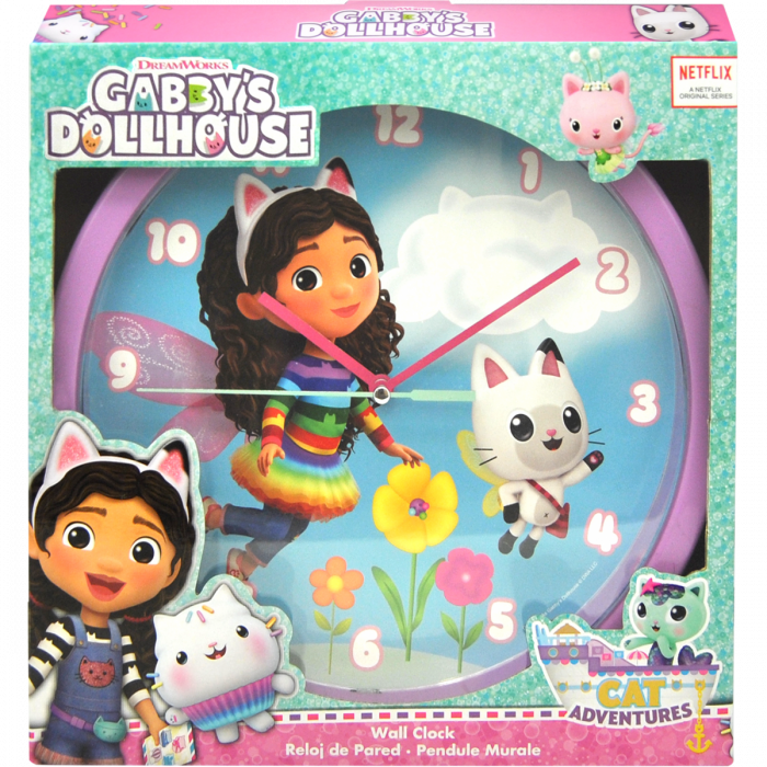 Ceas perete Gabby's Dollhouse 25 cm [4]