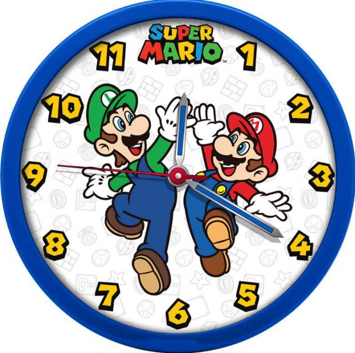 Ceas perete Super Mario 25 cm [1]