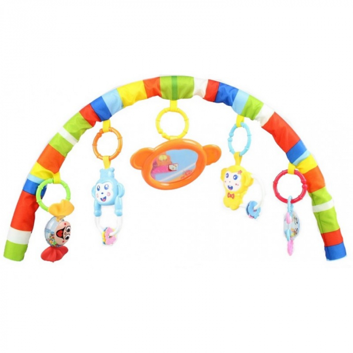 Centru de Activitati Bebe Saltea Cu Pian si arcada cu jucarii detasabile [6]