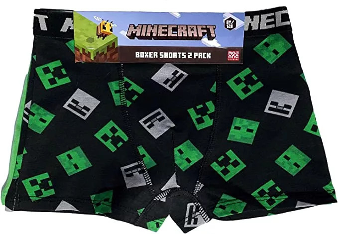 Chilo╚¢i boxeri pentru copii 2 bucati/pachet Minecraft [5]