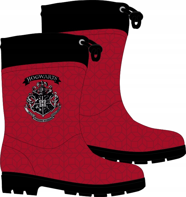 Cizme cauciuc cu siret Hogwarts Harry Potter [2]