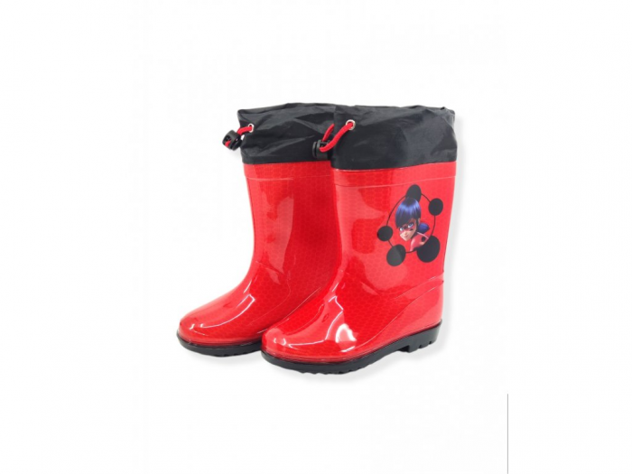 Cizme cauciuc cu siret Ladybug [2]