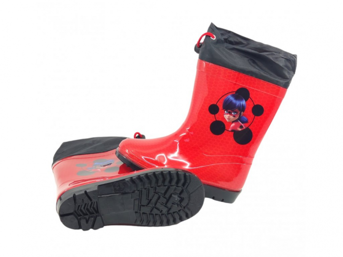 Cizme cauciuc cu siret Ladybug [3]