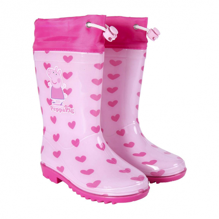 Cizme cauciuc cu siret Peppa Pig [3]