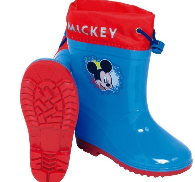 Cizme cauciuc pentru copii cu siret, Mickey Mouse [2]
