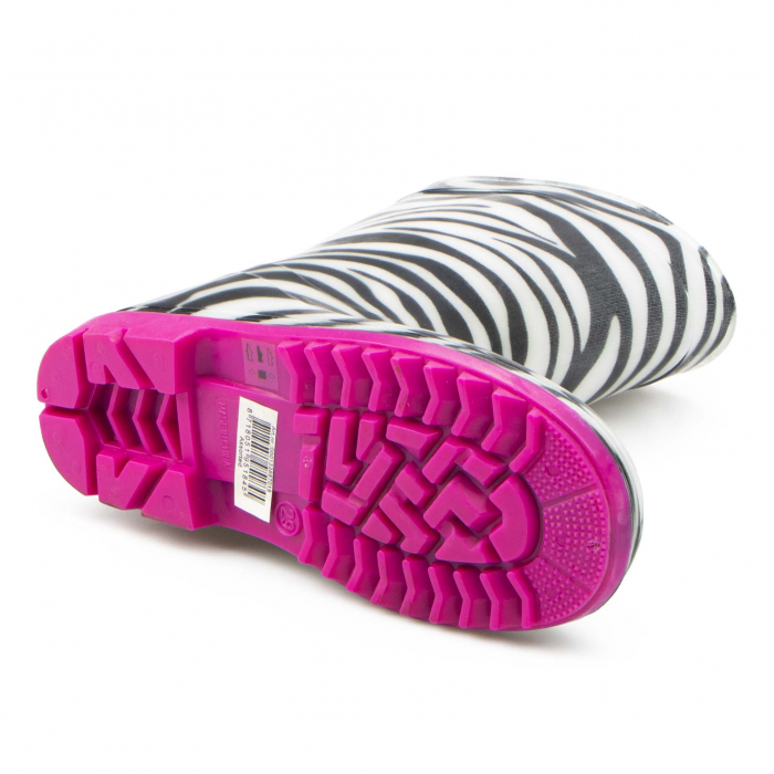 Cizme cauciuc Zebra,roz [2]
