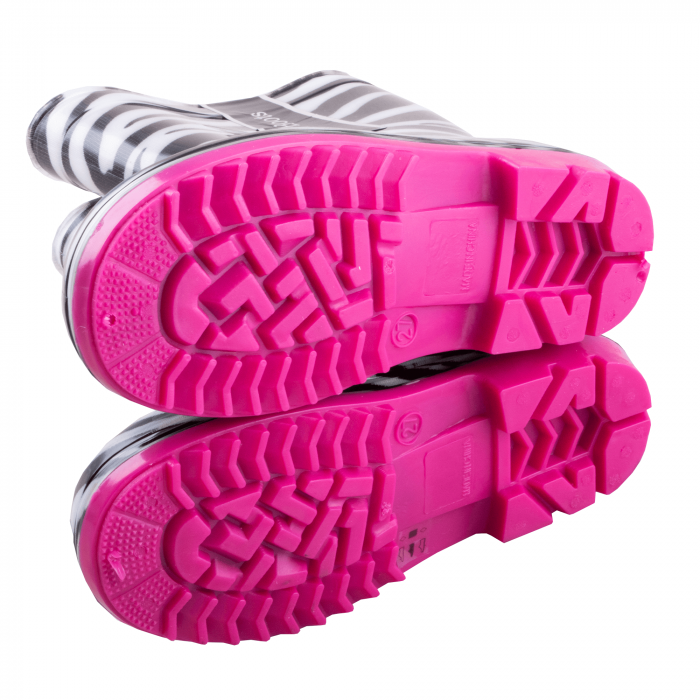 Cizme cauciuc Zebra,roz [6]