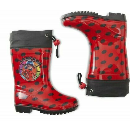 Cizme de cauciuc cu siret Ladybug [2]