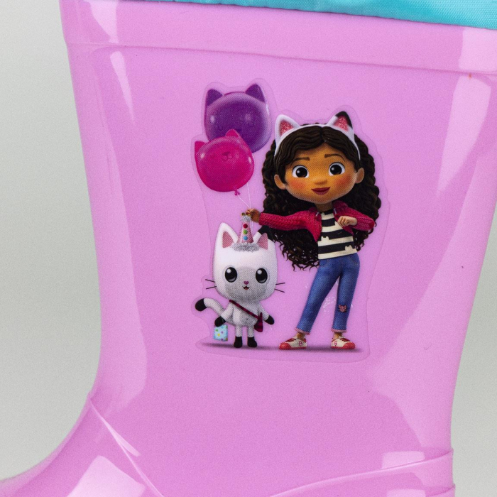 Cizme de cauciuc cu siret Gabby's Dollhouse [4]