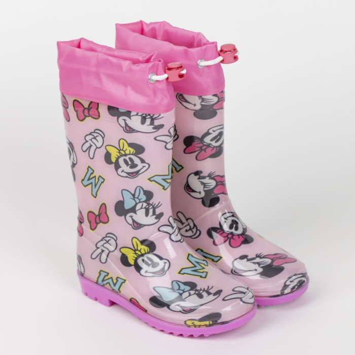 Cizme de cauciuc cu siret Minnie Mouse [3]