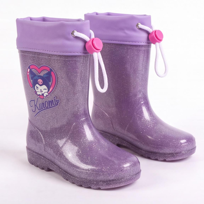 Cizme de ploaie din PVC cu design Hello Kitty Kuromi [4]