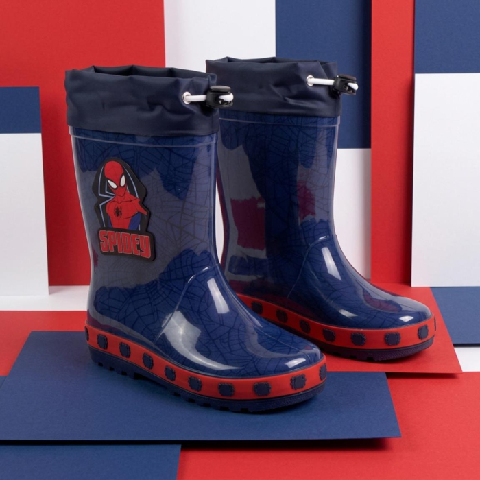 Cizme de ploaie din PVC cu design Spiderman [6]