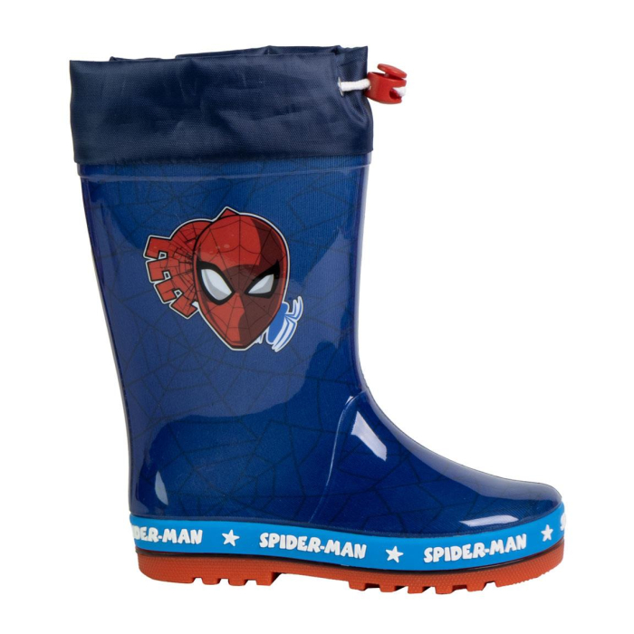 Cizme ploaie PVC cu siret model Spiderman [1]