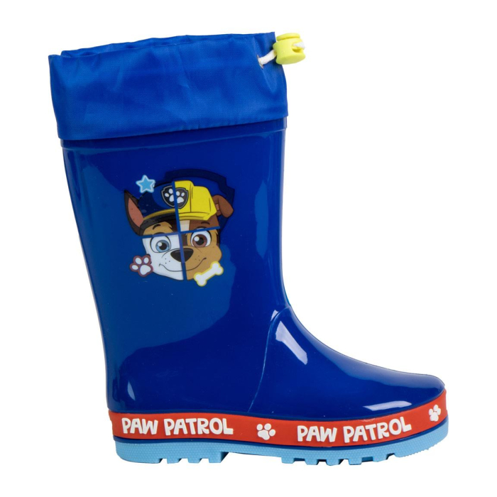 Cizme ploaie PVC cu siret Paw Patrol Chase si Rubble [1]