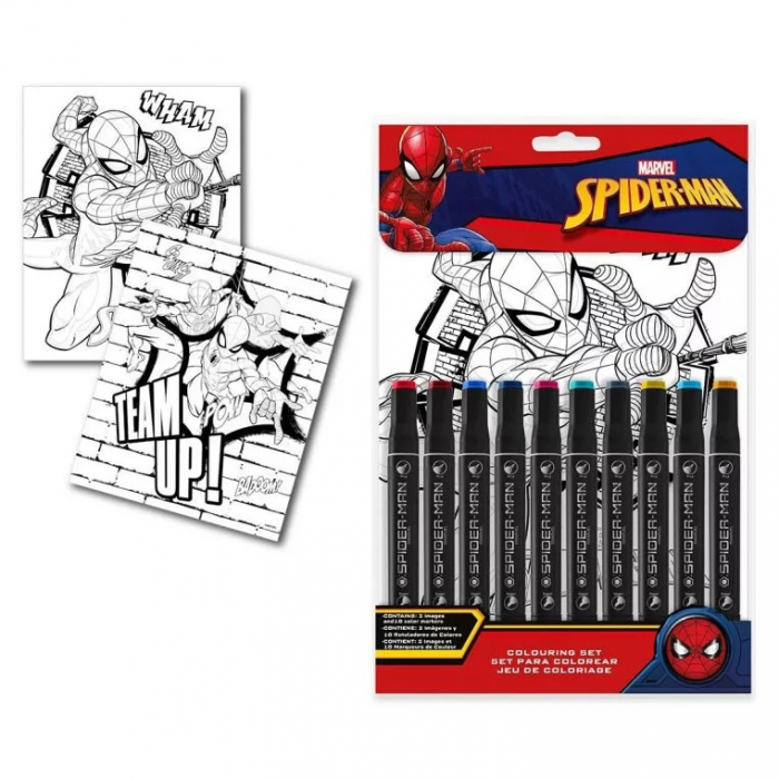 Coloreza dup─â numere Spiderman [2]