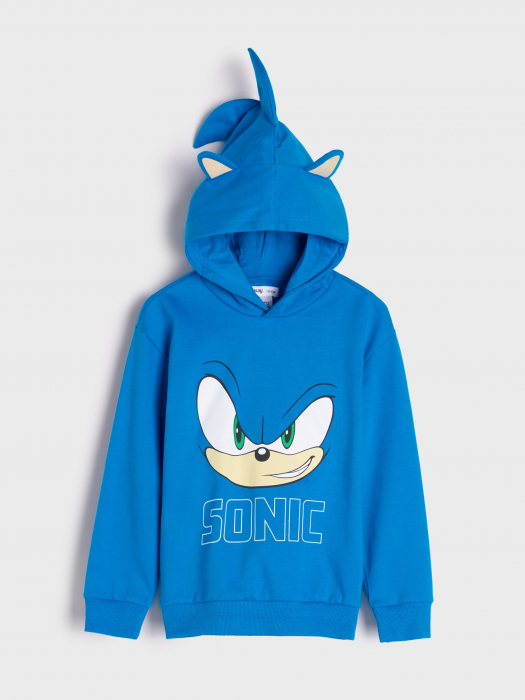 Compeu trening cu gluga pentru copii, 2 piese Sonic [3]