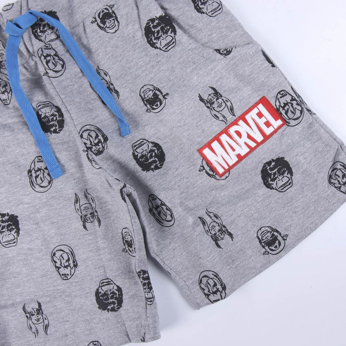 Complet de vara, maneca scurta, bumbac, Avengers [5]