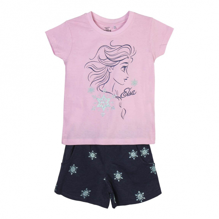 Complet de vara, maneca scurta, bumbac, Frozen Disney [1]
