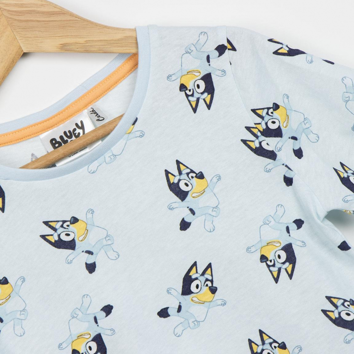 Compleu 2 piese din bumbac, maneca scurta Bluey [3]