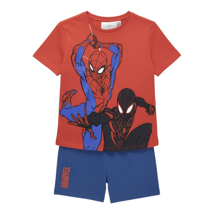 Compleu 2 piese din bumbac, maneca scurta Marvel Spiderman [3]