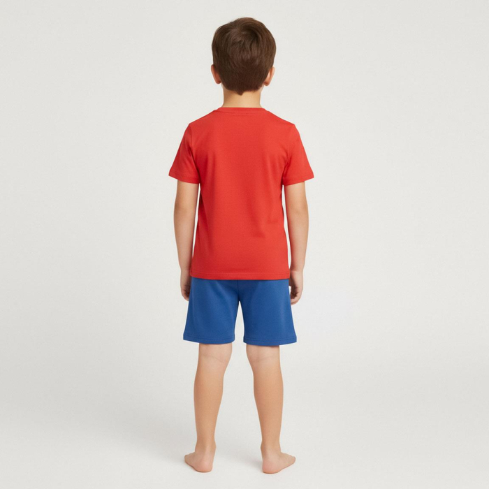Compleu 2 piese din bumbac, maneca scurta Marvel Spiderman [2]