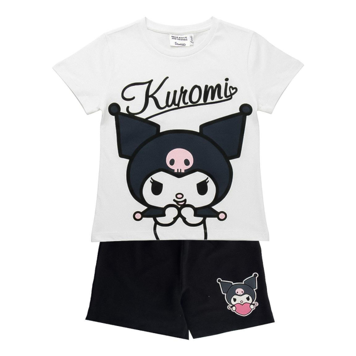 Compleu 2 piese, maneca scurta Hello Kitty Kuromi [3]