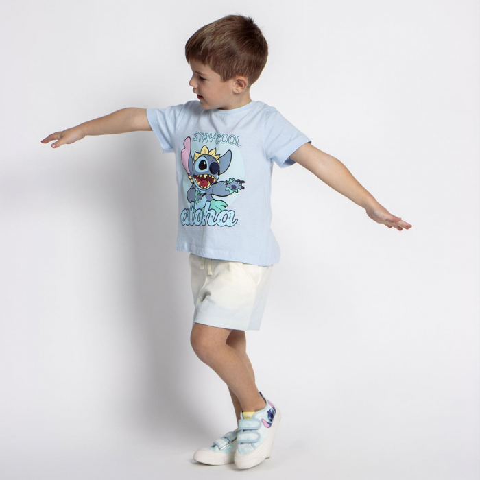 Compleu 2 piese pantalon scurt, Lilo & Stitch Stay Cool [5]