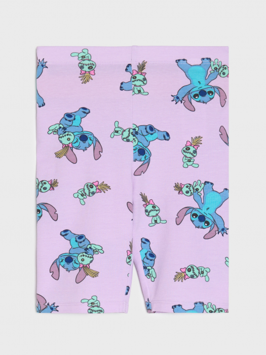 Compleu bumbac 2 piese cu maneca scurta Lilo & Stitch Stay Chill [3]