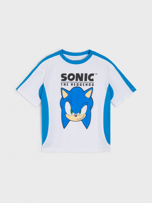 Compleu din bumbac 2 piese cu maneca scurta Sonic [2]