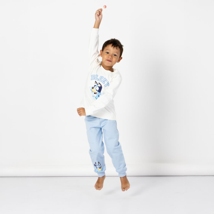 Compleu trening bumbac 2 piese Happy Bluey [5]