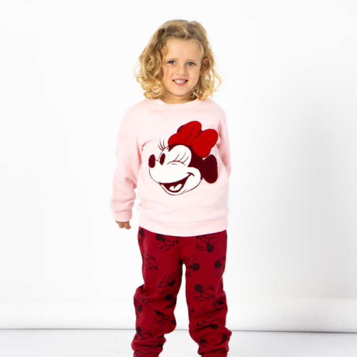 Compleu trening bumbac 2 piese Minnie Mouse Wink [5]