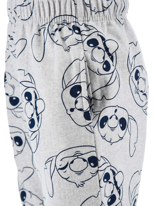 Compleu trening din bumbac 2 piese Stitch si Angel [7]