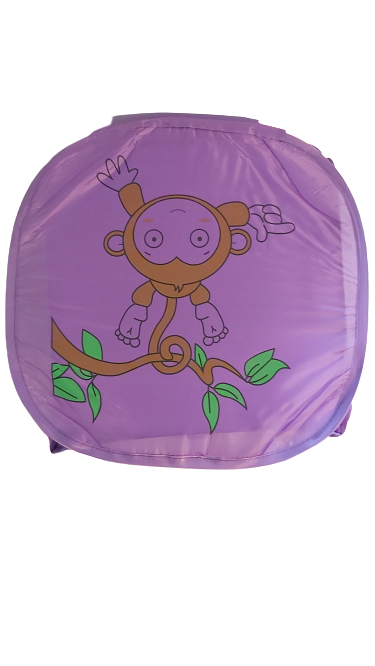 Cos textil Monkey pentru jucarii, 42x42 cm [3]