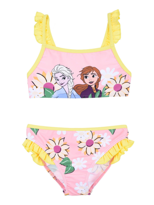 Costum baie 2 piese Frozen Disney Anna si Elsa [1]