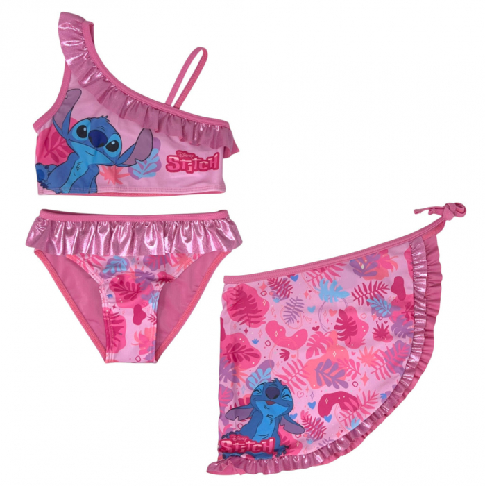 Costum baie 2 piese cu sarong, Lilo & Stitch [1]