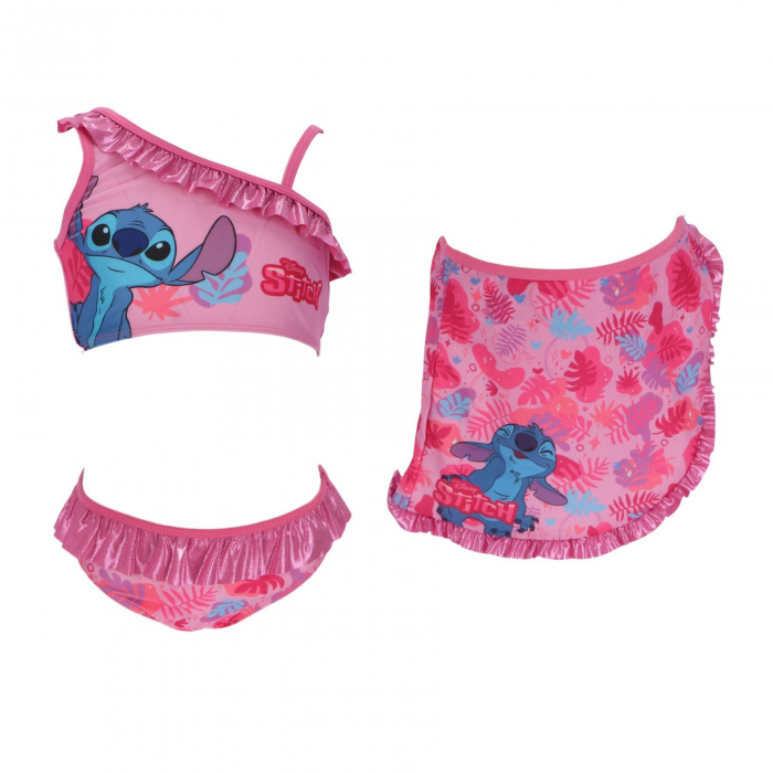 Costum baie 2 piese cu sarong, Lilo & Stitch [6]